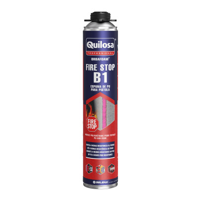 LATA ESPUMA PU QUILOSA FIRE STOP B1 10003282 750ml