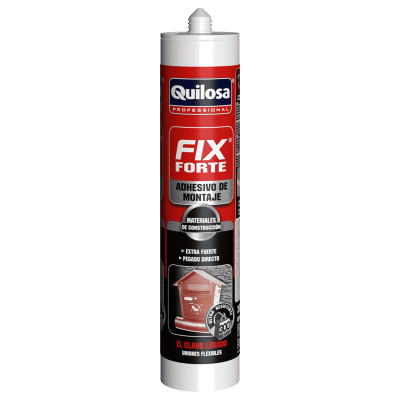 CARTUCHO ADHESIVO DE MONTAJE QUILOSA FIX FORTE 10043091 350g