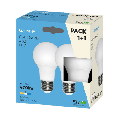 PACK BOMBILLAS GARZA ESTÁNDAR 462968G 9W