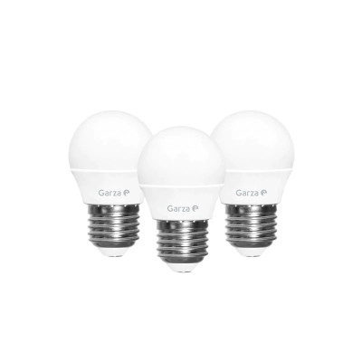 PACK BOMBILLAS GARZA ESFÉRICA 2+1 461161A 5,5W