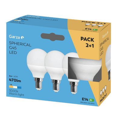 BOMBILLA LED GARZA 462859G 6W
