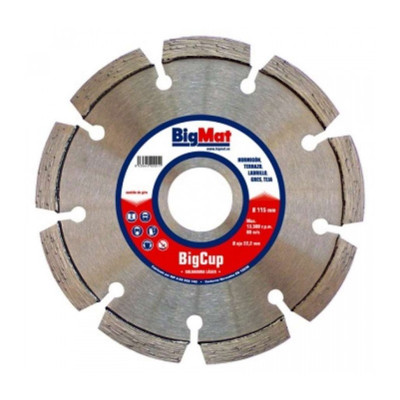DISCO DIAMANTE BIGMAT DSLS115CP 115mm