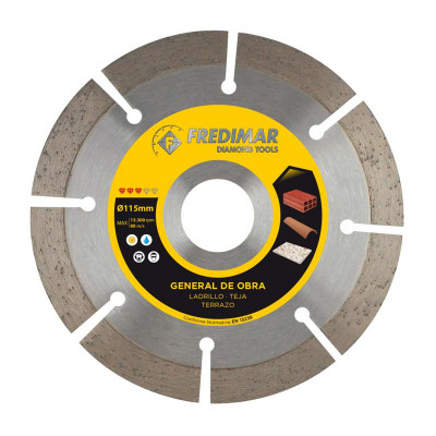 DISCO DIAMENTE FREDIMAR DSLS11510RPC 115mm