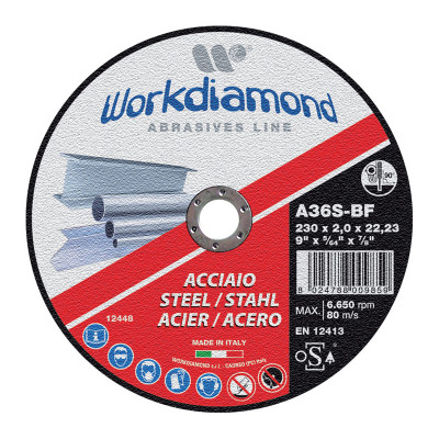 DISCO ABRASIVO HIERRO-ACERO AB11532ACC 115mm