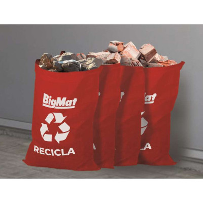 SACO ESCOMBRO BIGMAT PP 5400029 ROJO 55x80cm