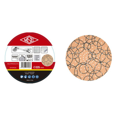 PACK 6 DISCOS BIGMAT 5395108 GRANO 120 225mm
