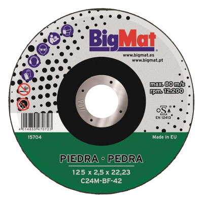 DISCO PIEDRA BIGMAT 362426 C24R 125x2,5mm