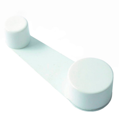 TOPE RETENEDOR BRINOX GIRATORIO LACADO BLANCO B78270D